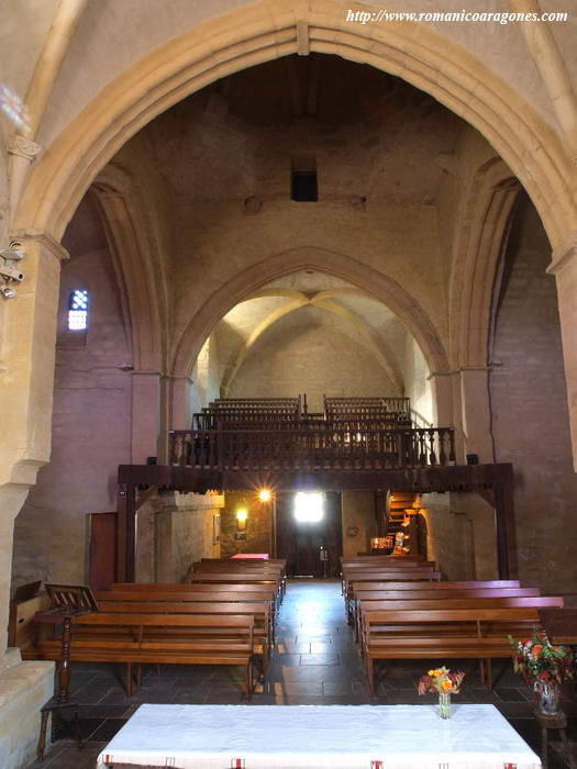 IGLESIA DESDE LA CABECERA